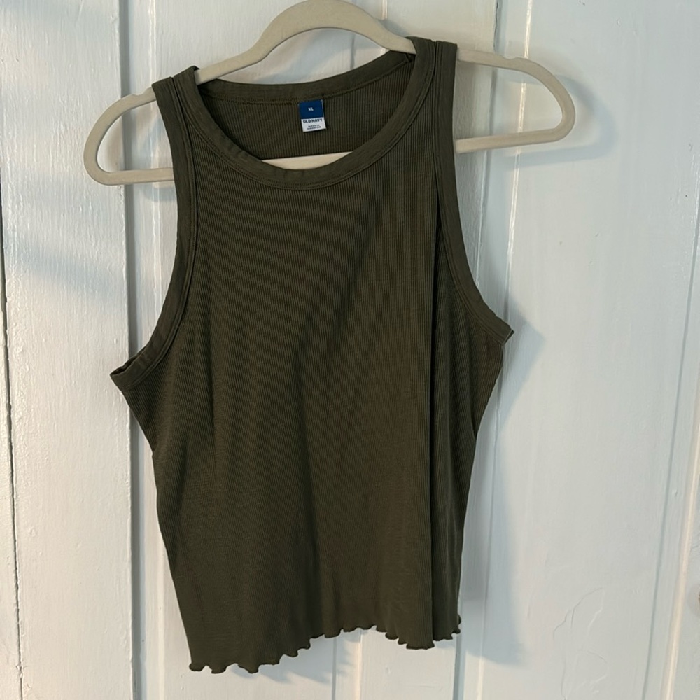 High Neck Tank Top